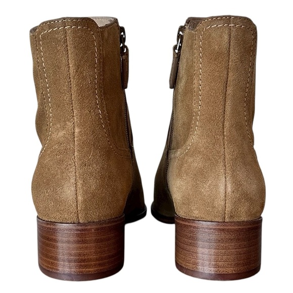 NEW Cole Haan Women's Modern Ankle Boot in Golden Toffee Suede Brown Size 7.5 - Picture 4 of 7